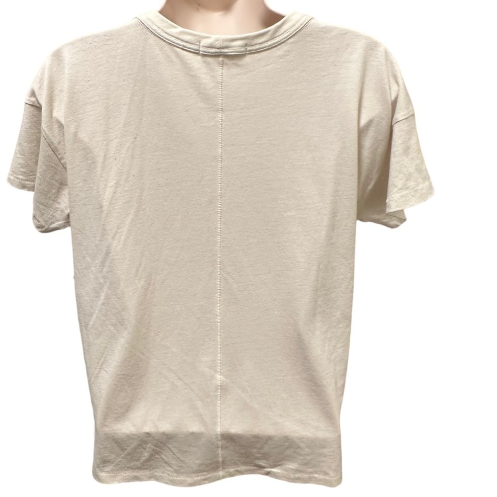 rag & bone Bahamas Burnout Vintage Tee size XS White Cream Ivory Women’s - Picture 6 of 8